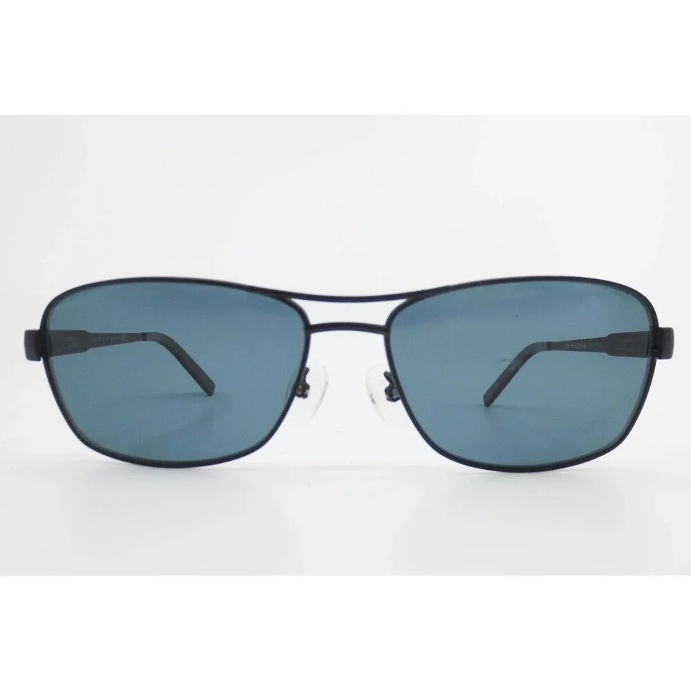 Kirkland Signature Shiraz 596187 Mens Black Navigator Sunglasses Italy 58-16-140